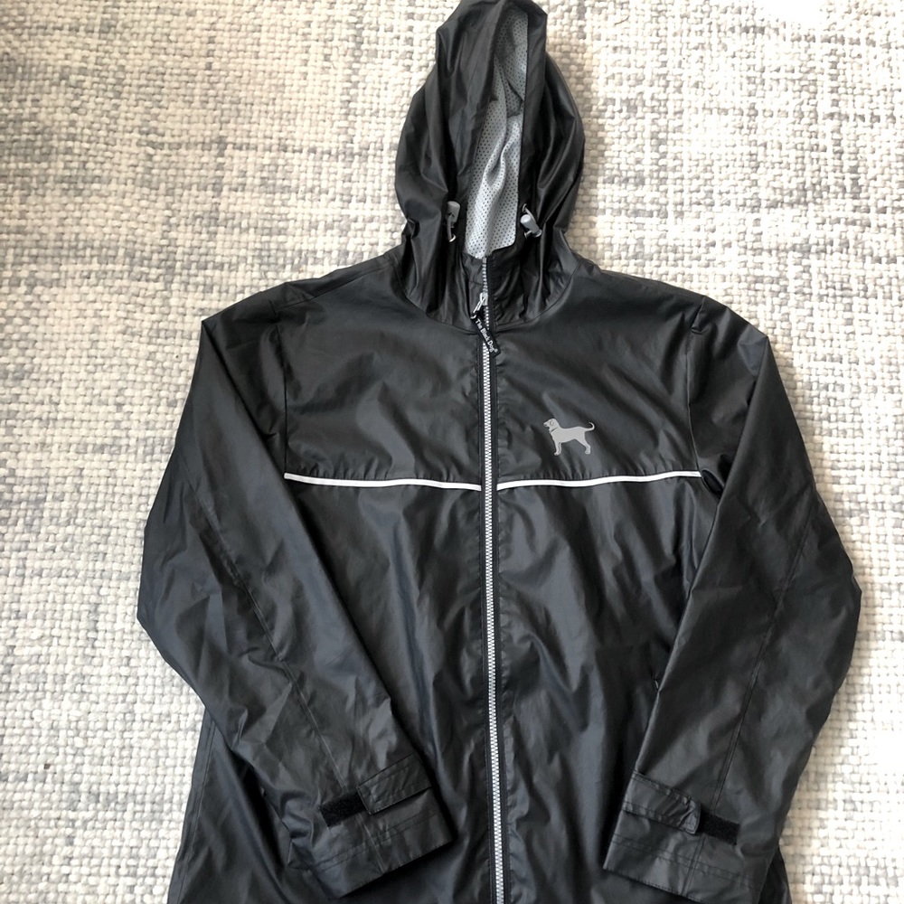 The Black Dog Rain Jacket - size S black